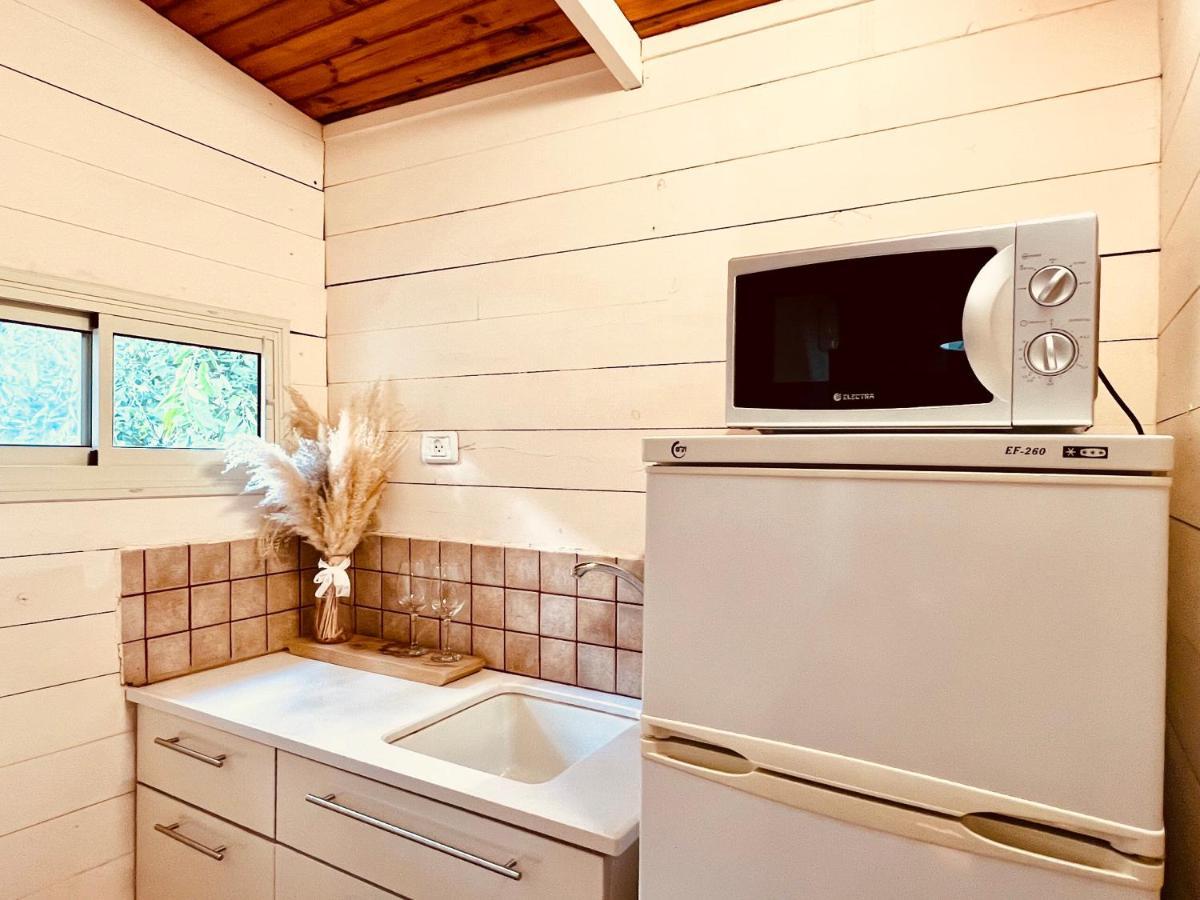 איתן בקתות עץ Eitan Wood Cabins Resort Sede Eli'ezer Exterior photo