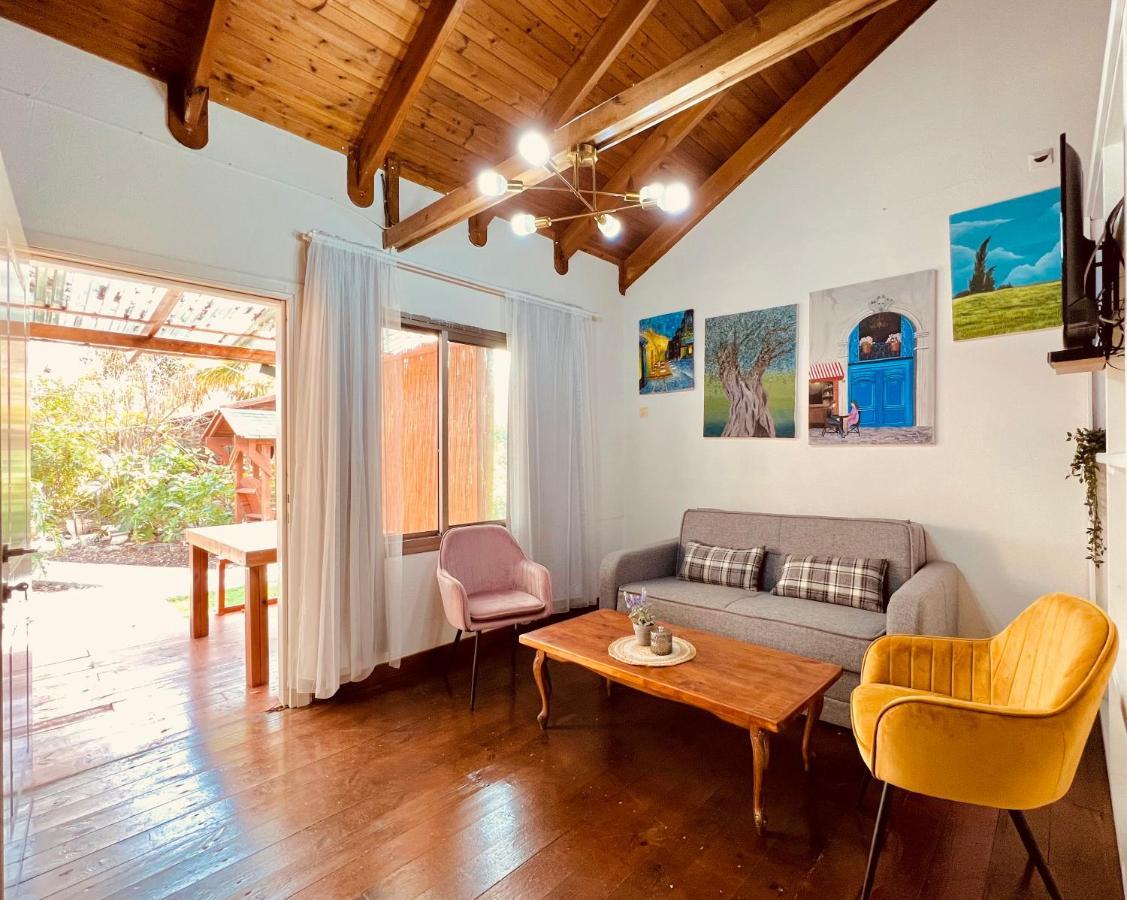 איתן בקתות עץ Eitan Wood Cabins Resort Sede Eli'ezer Exterior photo