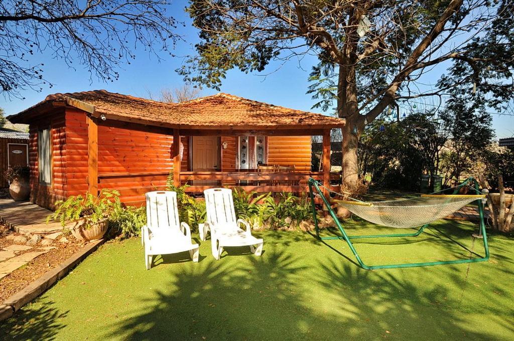 איתן בקתות עץ Eitan Wood Cabins Resort Sede Eli'ezer Exterior photo